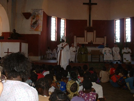 Mozambico - celebrazione eucaristica