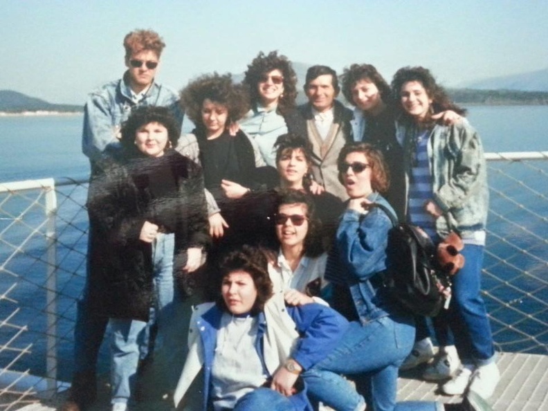 Alunne S. Cuore Manfredonia Viaggio in Grecia1989