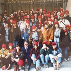 Parigi 1992 Alunni Istituto Sacro Cuore Manfredonia 