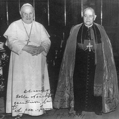 Raffaello con San Giovanni XXIII