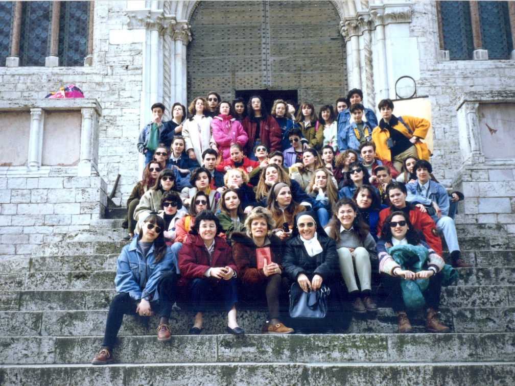 Alunni Liceo L. Manfredonia a Perugia 1991
