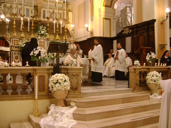 Cattedrale di Tricarico 4 ottobre 2018 - celebrazione Voti perpetui