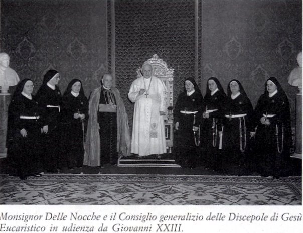 21 gennaio 1959 Consiglio Generale con San Giovanni XXIII e il Ven. Raffaello Delle Nocche.jpg